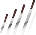 4PCS Cake Decorating Icing Spatula set by PUCKWAY