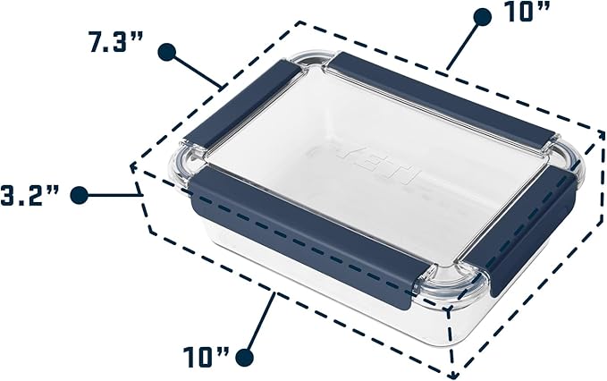YETI Plastic Food Storage Container, BPA Free, Locking & Airtight Lid, and - Image 2
