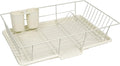 Sweet Home Collection Metal, Plasic 3 Piece Dish Drainer Rack Set by SweetHomeCollection