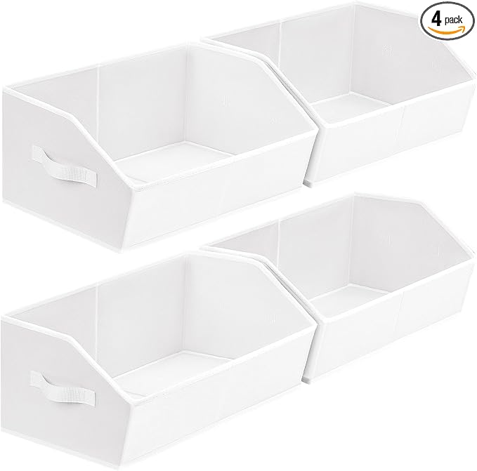 Homsorout Closet Baskets for Shelves Trapezoid by Homsorout