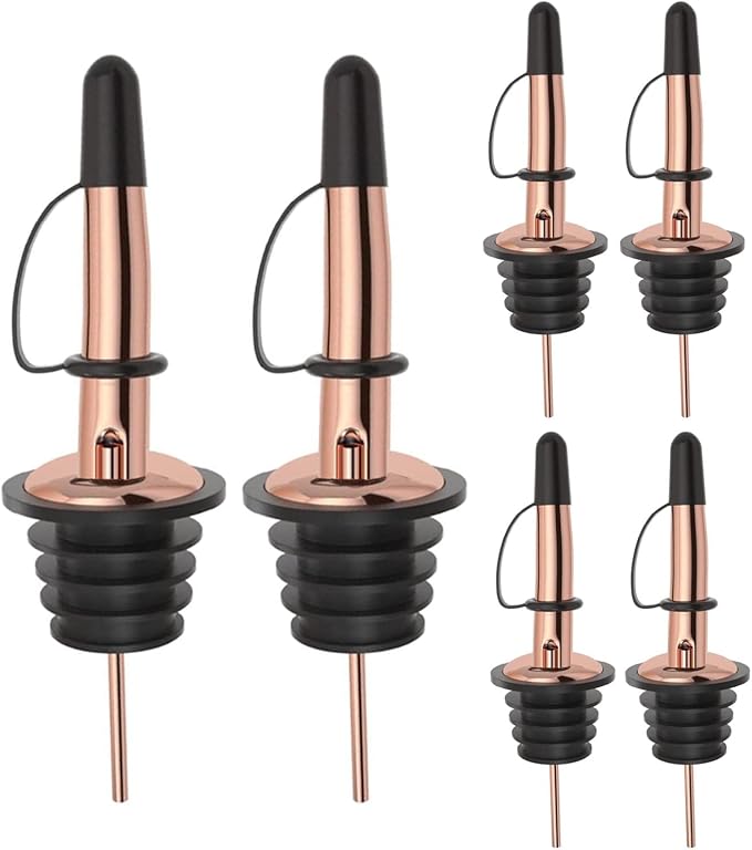 Pafusen 6 Pack Liquor Bottle Pourers, Liquor Pour Spout by Pafusen