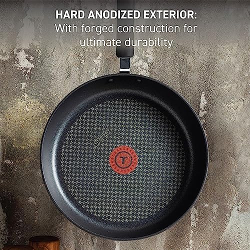 T-Fal Ultimate Hard Anodized Nonstick Fry Pan Set 3 Piece: 8, 10.25, &
