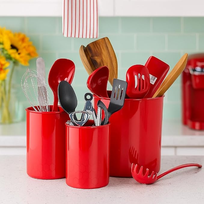 Reston Lloyd Multipurpose Utensil/Crock Holders Organize Wide Variety of Sizes - Image 2