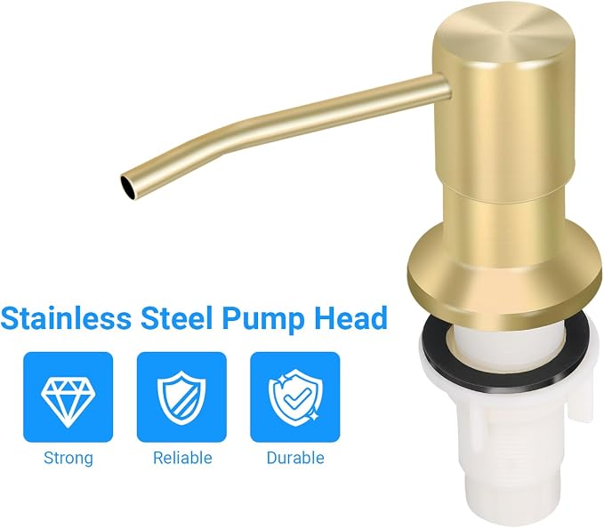 Soap Dispenser Kitchen Sink, Sink Soap Dispenser, Dish Soap Dispenser Pump - Image 3