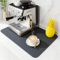 Dish Drying Mat Super Absorbent – 16" x 18" Coffee Mat by STRABELLAHOMEKITCHEN
