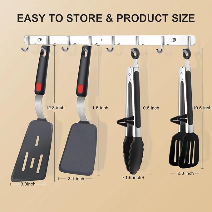 4PCS Flexible Silicone Spatula Turner Set and Kitchen Food Tongs - Image 7