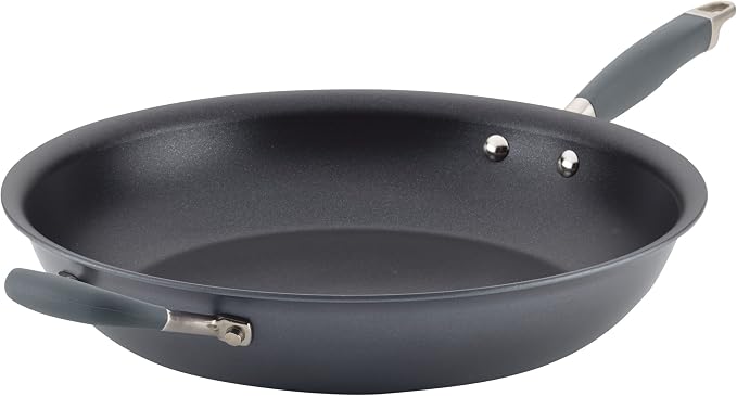 Anolon Advanced Home Hard Anodized Nonstick Frying Pan, 14.5 Inch – Large by Anolon