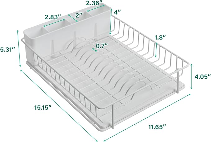 SunnyPoint 304 Stainless Steel Dish Drying Rack - Image 7