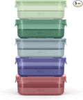 Ello Plastic 3.7 Cup Meal Prep Set 10 Pc, 5 Pack Set by Ello