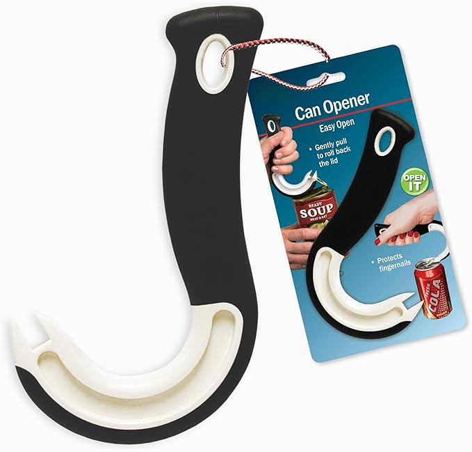 Jokari Ring Pull Can Opener for Soda and Food Cans Arthritis Aid by Jokari