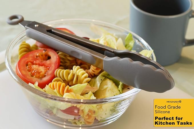 HINMAY Locking Kitchen Tongs - Image 6