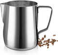 SIKEMAY Milk Frothing Pitcher Cup, 12oz/350ML Milk Frother Cup Stainless Steel by SIKEMAY