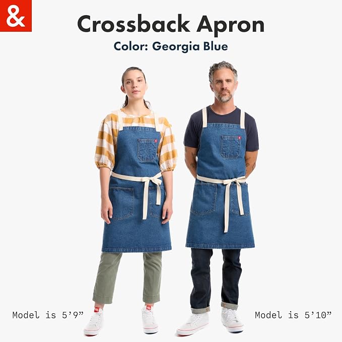 hedley & bennett Crossback Apron - Image 4