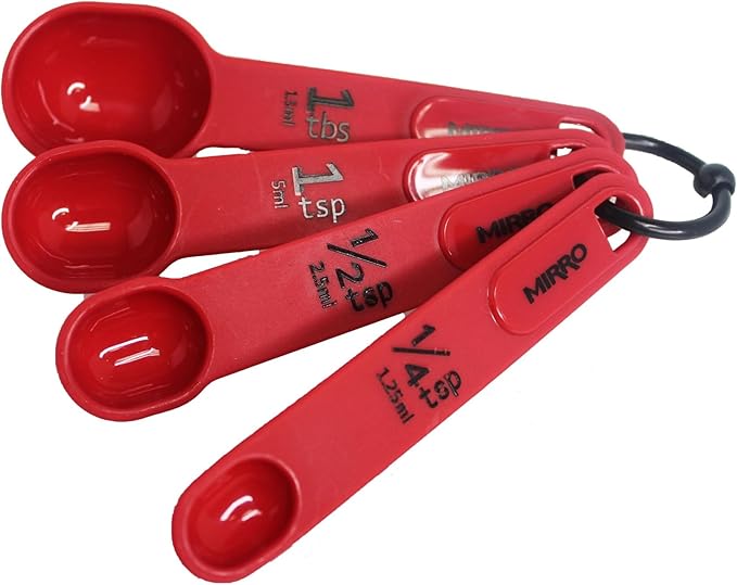 MIRRO 4pc Nested Measuring Spoons Set by VisitMirro