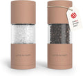 LARS NYSØM Salt and Pepper Grinder Set, Manual Salt and Pepper Mills by LN