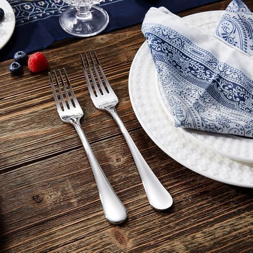 KEAWELL Premium Verona 4-Piece 8-Inch Dinner Fork Set