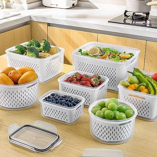 Freshmage Fruit Storage Containers, 4 PCS