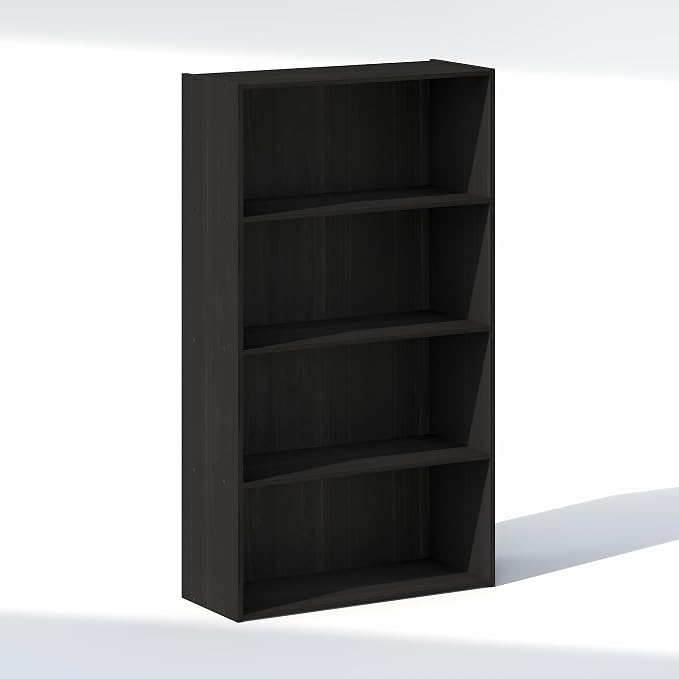 Furinno Reed Closet Organizers and Storage, 4-Tier Closet Organizer, Open Shelf - Image 5