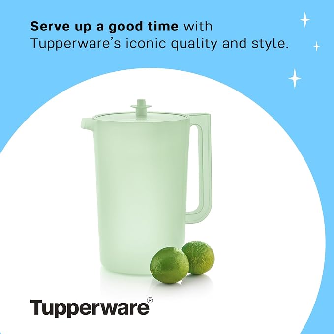 Tupperware Heritage 1 Gallon Pitcher in Mint, Dishwasher Safe and BPA Free - Image 5