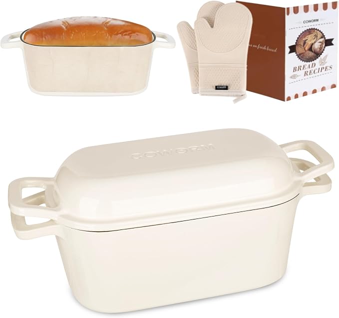 Oval Enameled Cast Iron Dutch Oven by COWORM