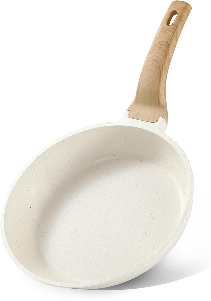 CAROTE Non Stick Frying Pan Skillet, Omelet Pan, Healthy Non Toxic Granite Chef by CAROTE