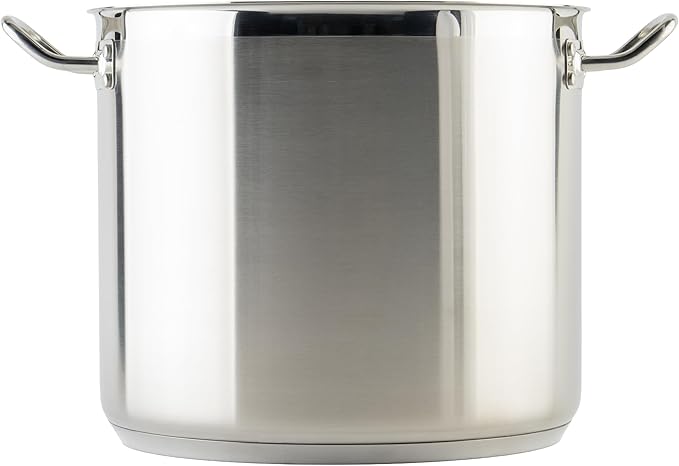 Winware Stainless 20-Quart Steel Stock Pot - Image 3