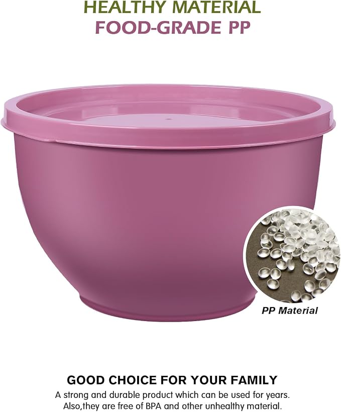 Greentainer Plastic Mixing Bowls - Image 4