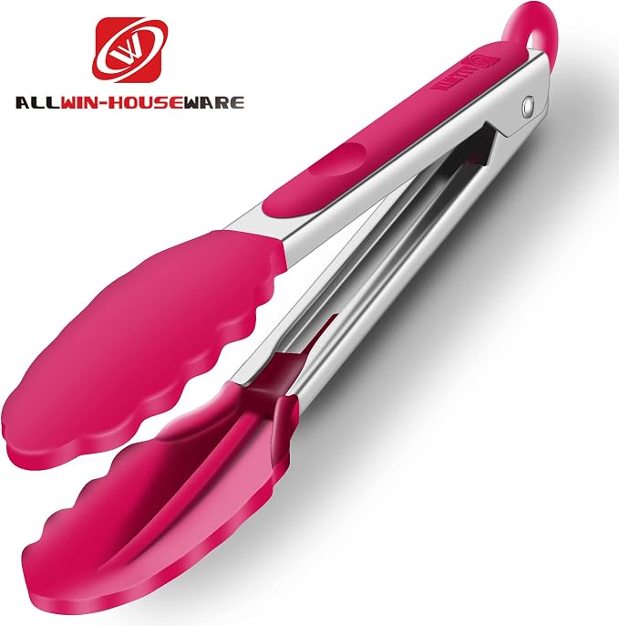 2 Pack Silicone Kitchen Tongs – 9" & 12" Set, Heat Resistant up to 500°F - Image 5