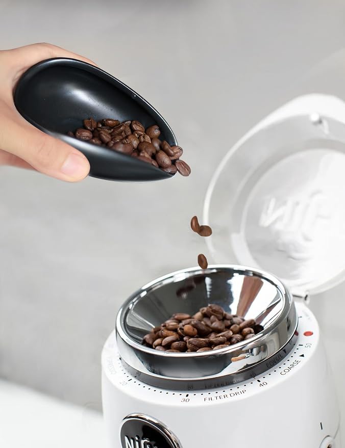 Coffee Bean Dosing Cup and Spray Bottle Set, Ceramic Single Dosing Tray - Image 5