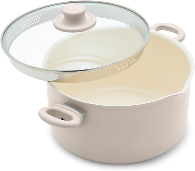 GreenLife 6QT Ceramic Nonstick Stockpot by GreenLife