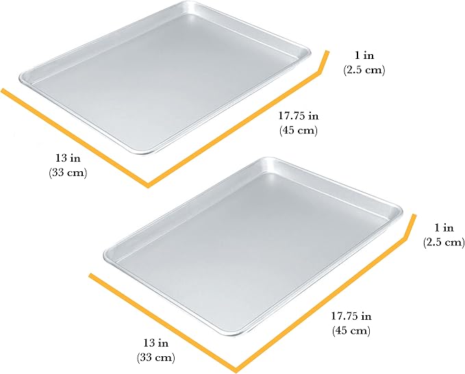 Chicago Metallic Commercial II Traditional Uncoated 16-3/4 by 12-Inch - Image 2