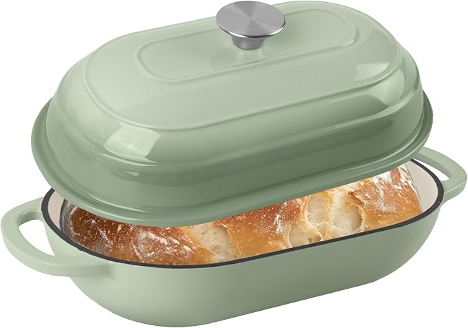 Premium Enameled Cast Iron Dutch Oven by Unknown