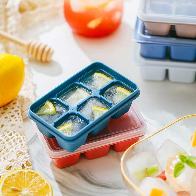 Ice Cube Trays for Freezer 3 Pack - Image 6