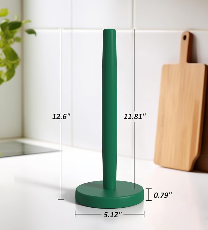 KitchLife Wooden Paper Towel Holder Countertop - Image 2