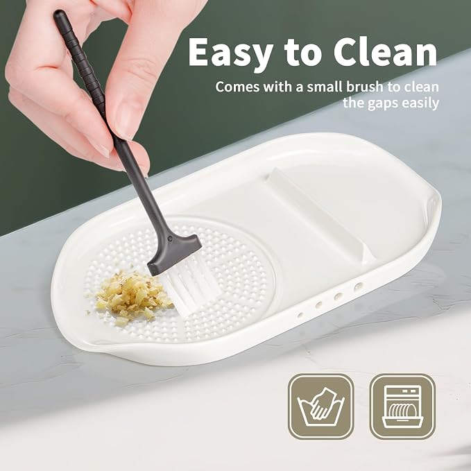 WhiteRhino 4 in 1 Ceramic Garlic Grater - Image 7