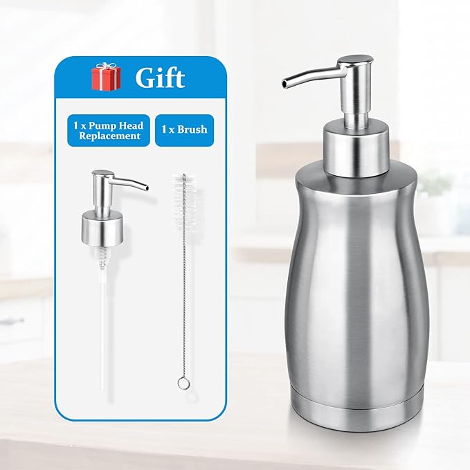 Soap Dispenser Stainless Steel - Image 2