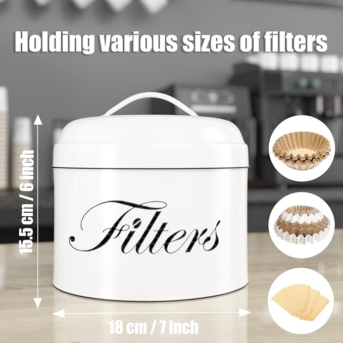 Coffee Filter Holder, Basket Storage Container - Image 2