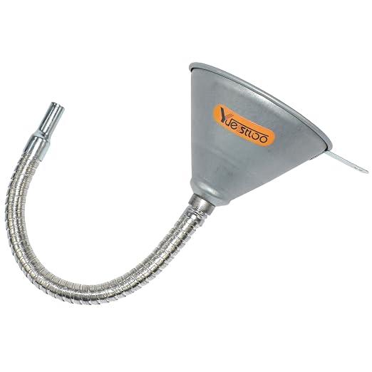 14.84" Steel Bendable Spout Funnel - Image 9