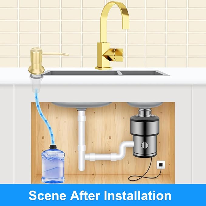 Soap Dispenser Kitchen Sink, Sink Soap Dispenser, Dish Soap Dispenser Pump - Image 6