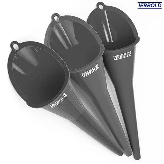 Oil Funnel 3-Pack | 11" Long Nesting Plastic Funnels - Image 6