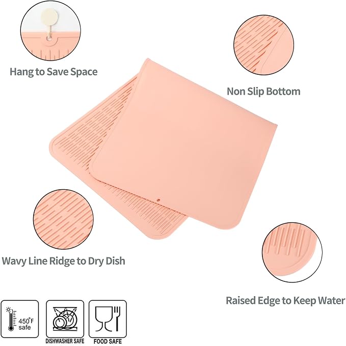 MicoYang Silicone Dish Drying Mat - Image 3