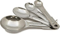 Measuring Spoons, 4 Piece Set, Stainless Steel by ChefCraft