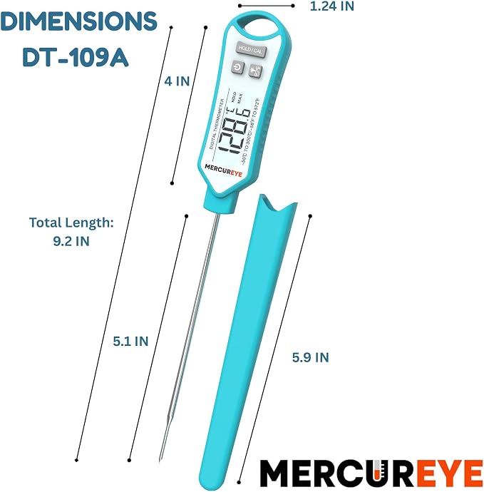 Meat Thermometer Digital, Instant Read Food Thermometer – Waterproof Nonslip - Image 9