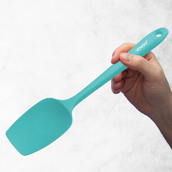 Silicone Spatula Set, High Heat Resistan Rubber Spoon Spatula, Non-Stick - Image 6