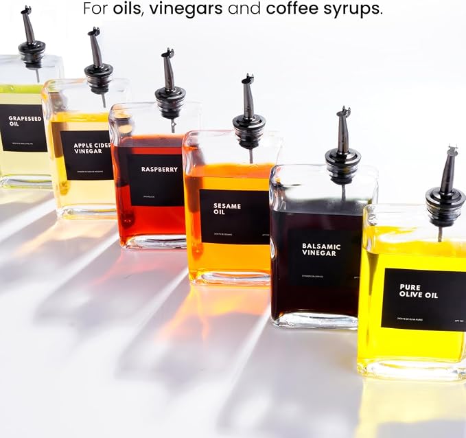 APT 1101 Olive Oil Dispenser for Kitchen, Cooking Oil and Vinegar Dispenser Set - Image 4