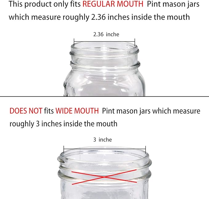 Amolliar Mason Jar Liquid Soap Dispenser Lid, Rust Proof Stainless Steel - Image 7