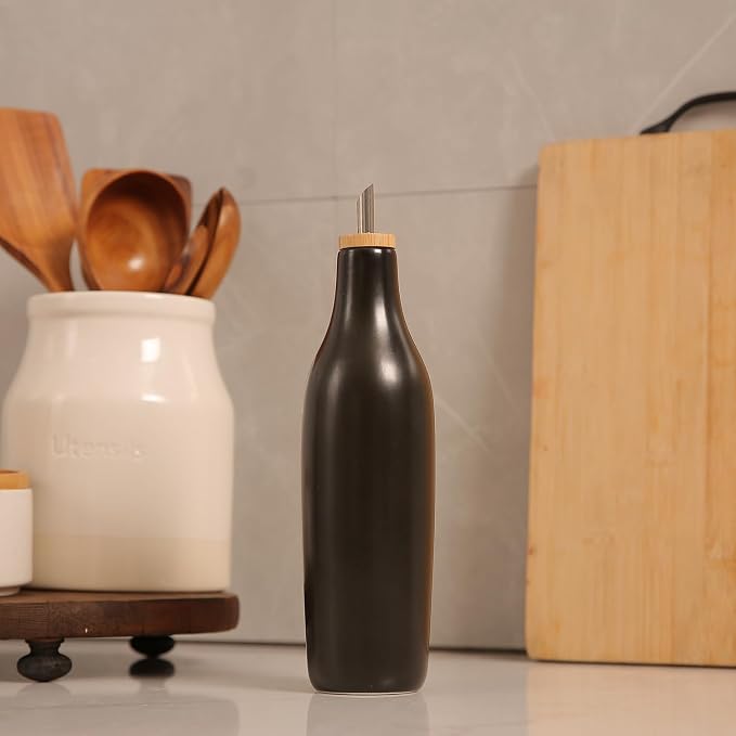 HOMCDALY Ceramic Olive Oil Dispenser - Image 2
