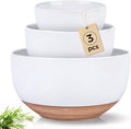 AmorArc Ceramic Mixing Bowls|Nesting Bowls Set of 3 by AmorArc