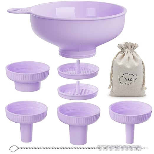 Pisol Wide Mouth Versatile Funnel, Canning Funnels by Pisol