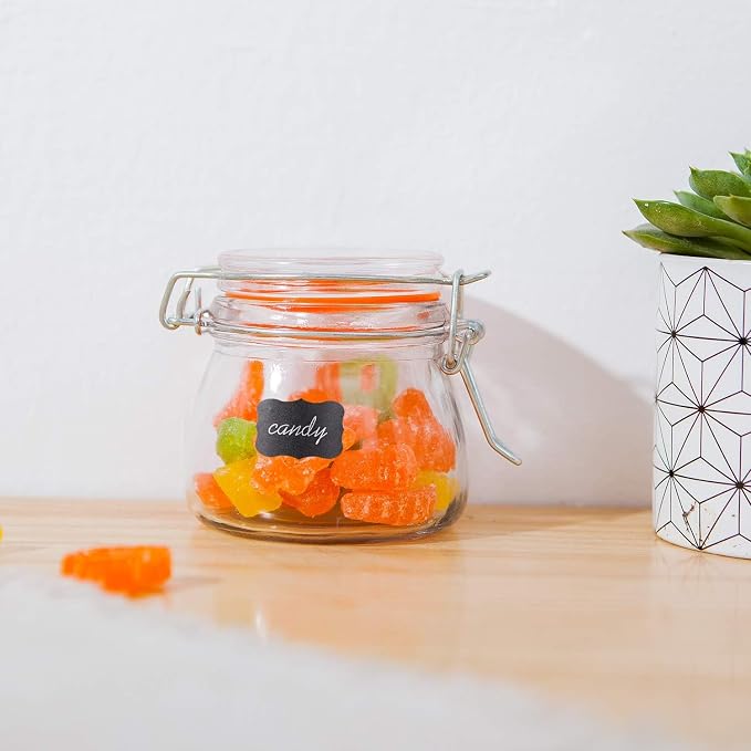 Small Glass Jars With Airtight Lids, Glass Spice Jars 5 oz, Maosn Jars With - Image 5